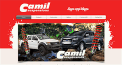 Desktop Screenshot of camilsuspensions.co.za